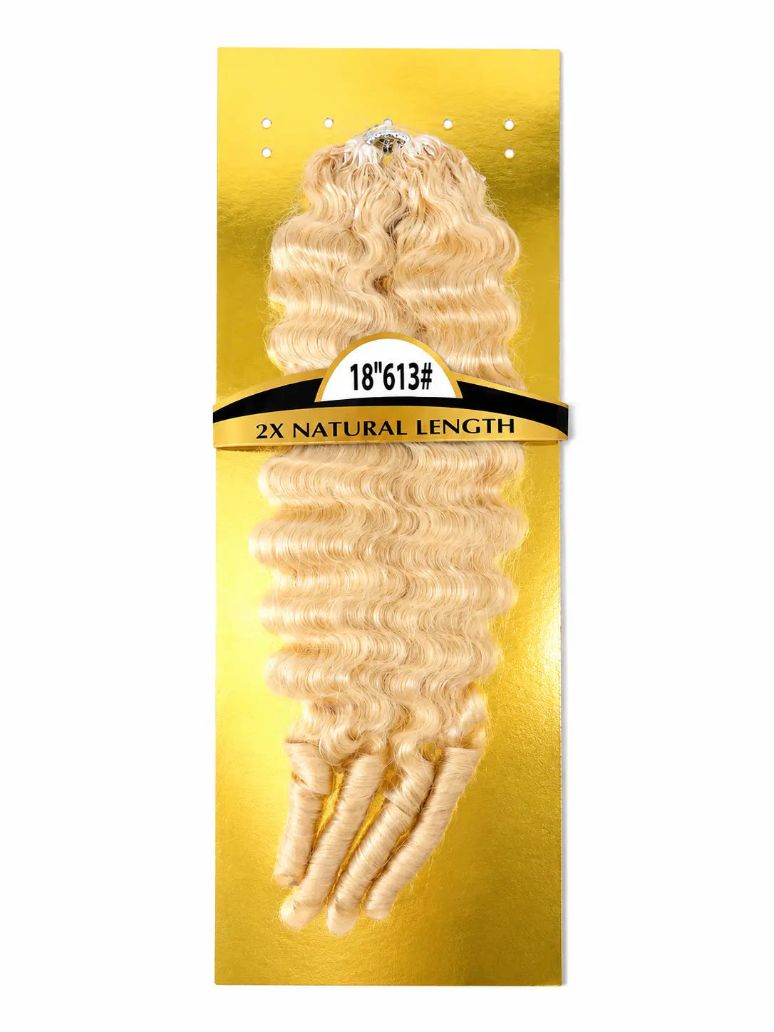KIWI® Seamless Crochet™ – Feather Crochet Hair Extensions for Miracle Knots (Deep/Water Wave/Burmese) KIWI HAIR BEAUTY