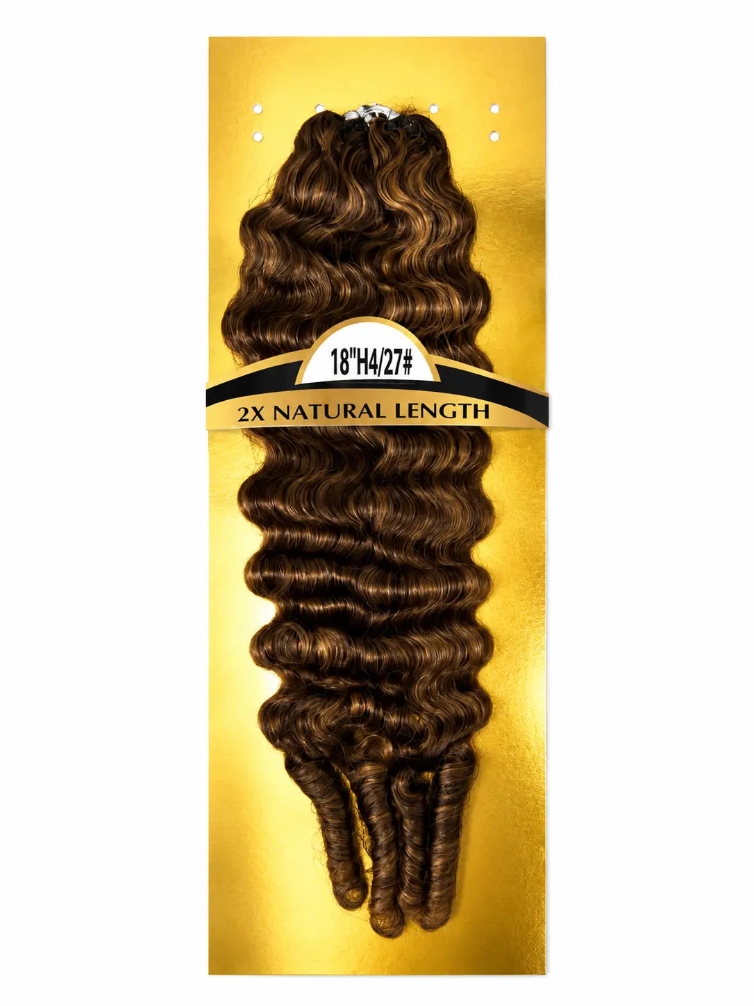 KIWI® Seamless Crochet™ – Feather Crochet Hair Extensions for Miracle Knots (Deep/Water Wave/Burmese) KIWI HAIR BEAUTY