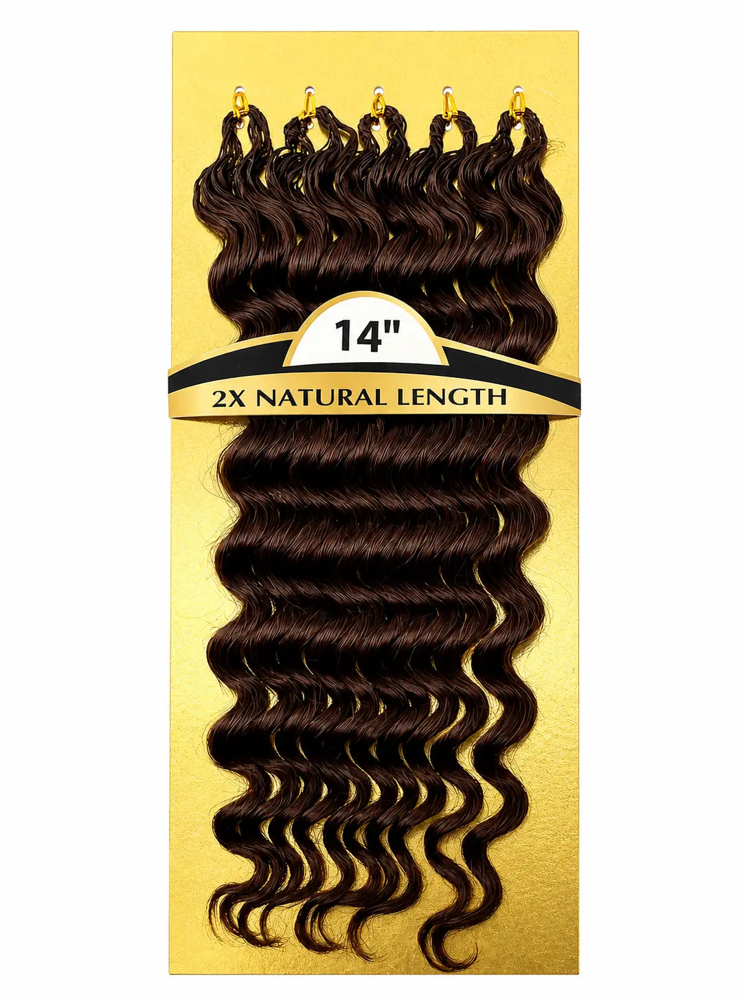 KIWI® Seamless Crochet – Feather Crochet Hair Extensions Deep/Water Wave KIWI HAIR BEAUTY