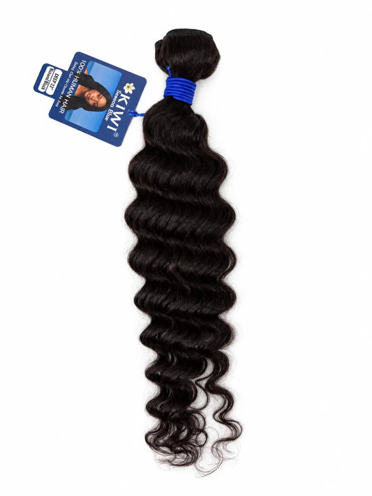 KIWI® Deep Wave Human Hair Bundles for Sew-In | Season Blue KIWI HAIR BEAUTY