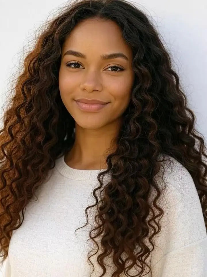 KIWI® SEASON BLUE BUNDLE – 100% Human Hair Deep Wave (10''–30'') KIWI HAIR BEAUTY