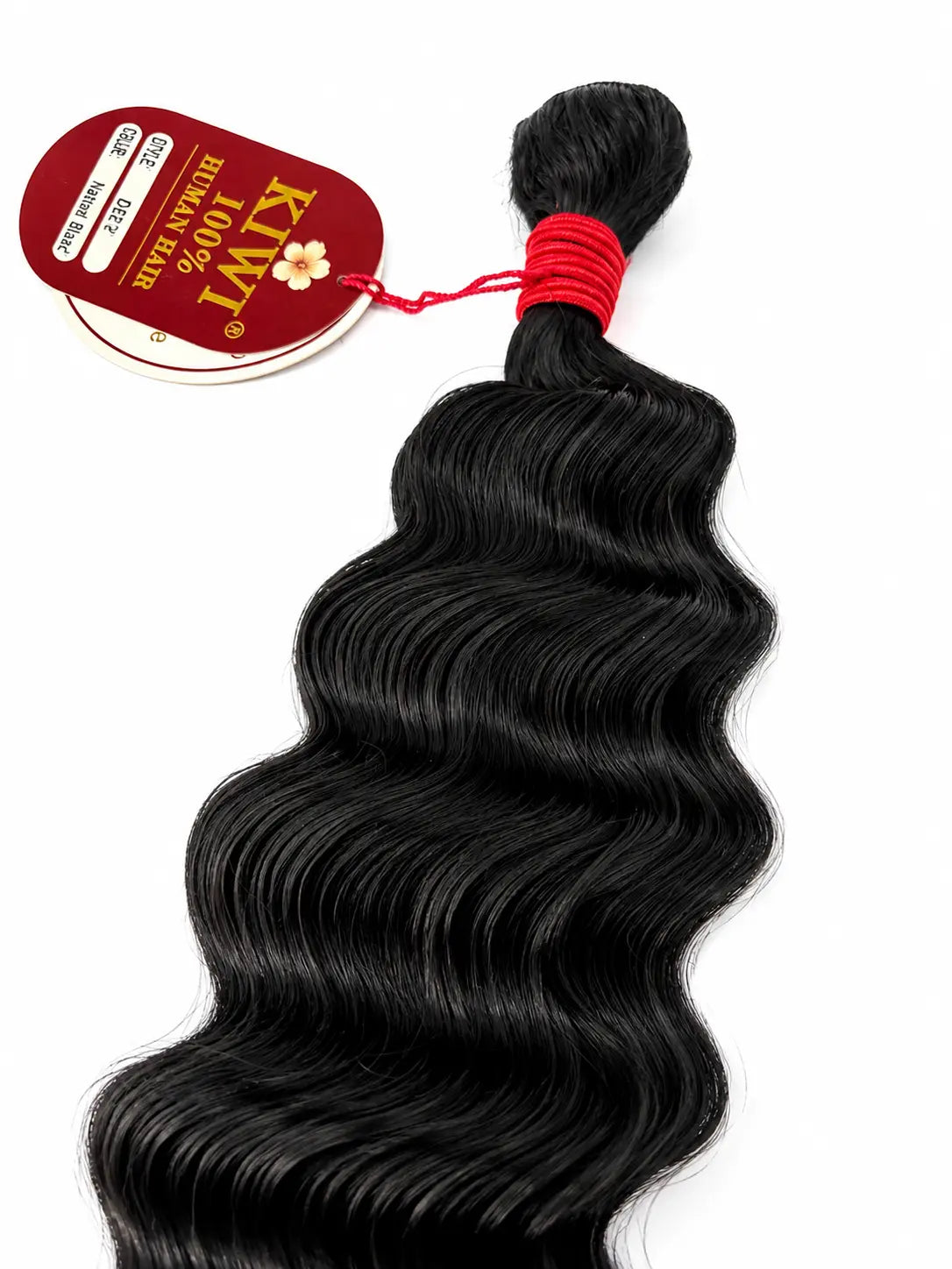 KIWI®  Deep Wave 100% Human Hair Bundles – 16" & 18"| Season Red My Store