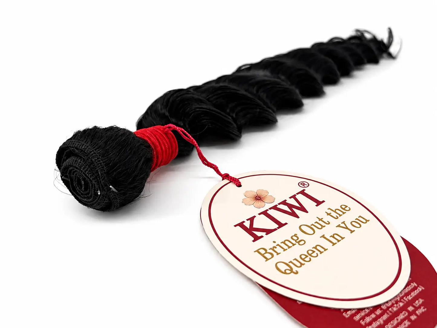 KIWI®  Deep Wave 100% Human Hair Bundles – 16" & 18"| Season Red My Store