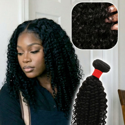 Kiwi-Season Red Jerry Curl Hair Bundles – 100% Human Hair Sew In Extensions for Black Women | KIWI®