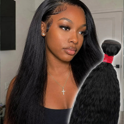 KIWI® Kinky Straight Human Hair Bundles | Season Red KIWI HAIR BEAUTY