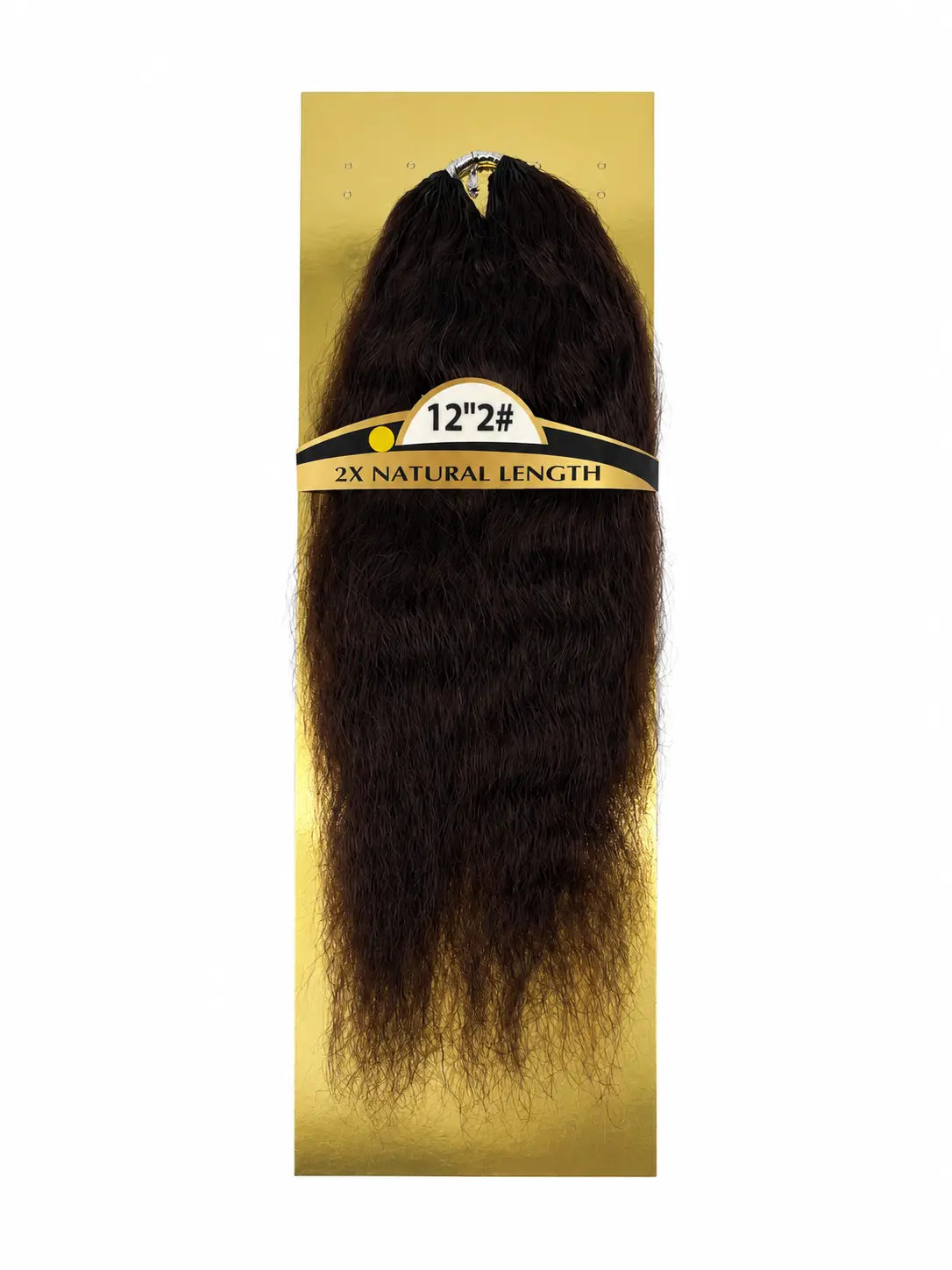 KIWI® Seamless Crochet™ Kinky Straight – Feather Crochet Human Hair Extensions KIWI