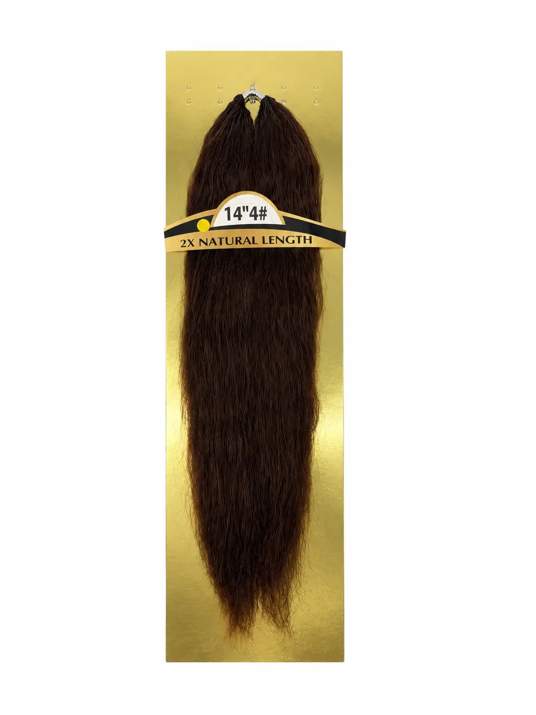 KIWI® Seamless Crochet™ Kinky Straight – Feather Crochet Human Hair Extensions KIWI