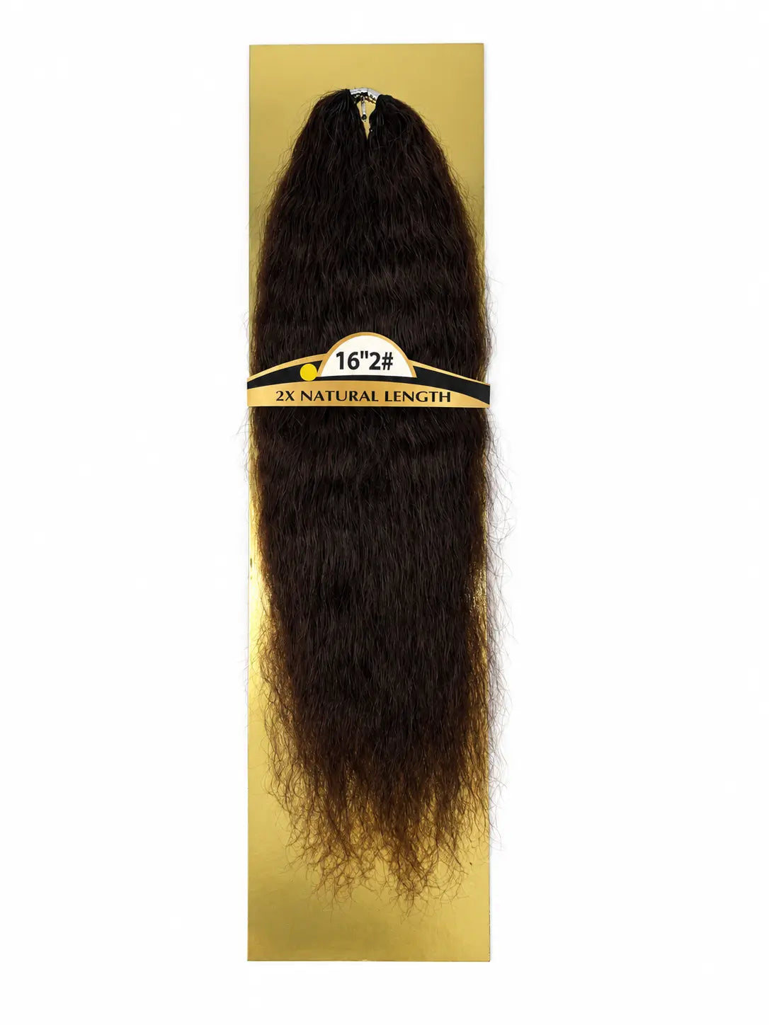 KIWI® Seamless Crochet™ Kinky Straight – Feather Crochet Human Hair Extensions KIWI