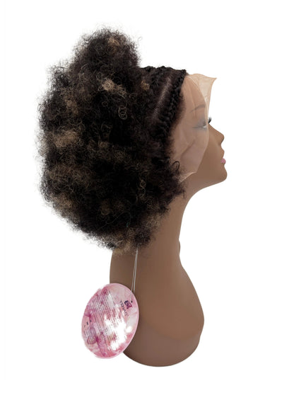 KIWI 13*4 Pre Braided Afro Wig