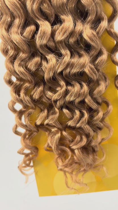 KIWI® Water Wave Bulk Human Hair for Braiding – Natural Bohemian Curls