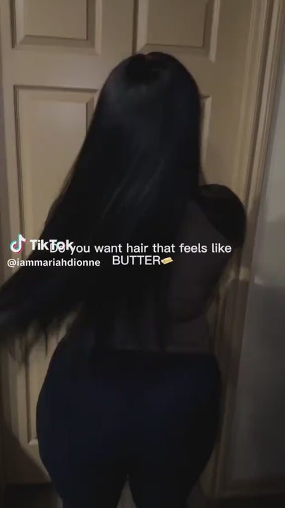 Extensiones de cabello liso rojo de temporada KIWI para tejer – Extensiones cosidas de cabello 100 % humano | KIWI®