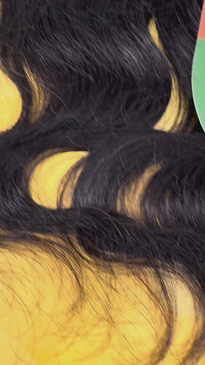 KIWI® 13×4 HD Lace Frontal – Straight, Body Wave & Deep Wave Human Hair