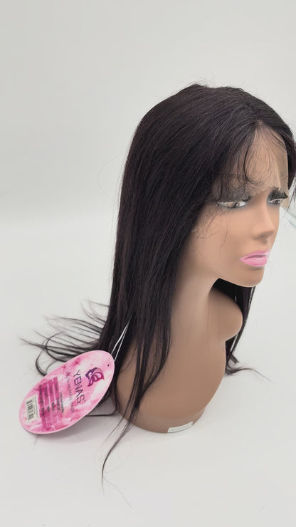 L-Part Lace Front Wig Straight 20" Natural