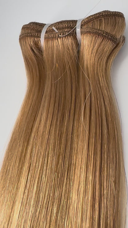 Double Drawn Human Hair Bundles — 100% Remy Human Hair Sew-In Weave
