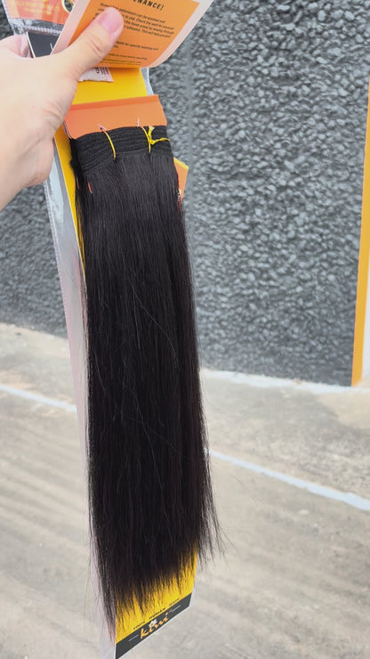 KIWI Yaki Straight – 100% Human Pack Hair Yaki Straight (8’’–20’’)