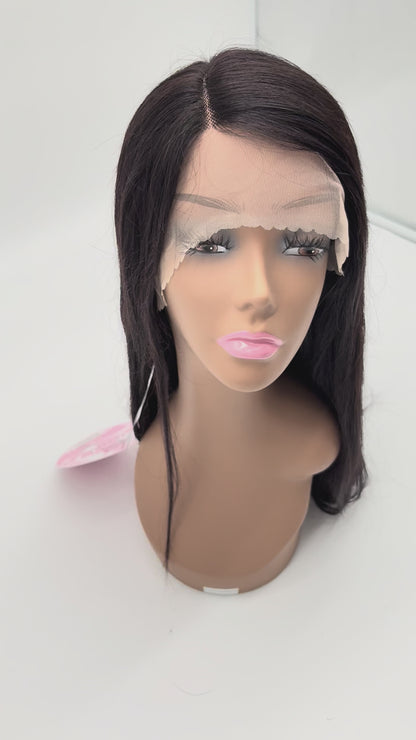 L-Part Lace Front Wig Straight 24” Natural