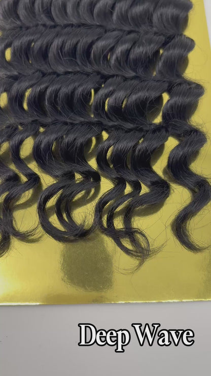 KIWI® Seamless Crochet – Feather Crochet Hair Extensions Deep/Water Wave