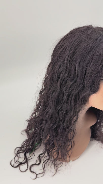 Lisa 24" Natural Black Wave Wig (Glueless)