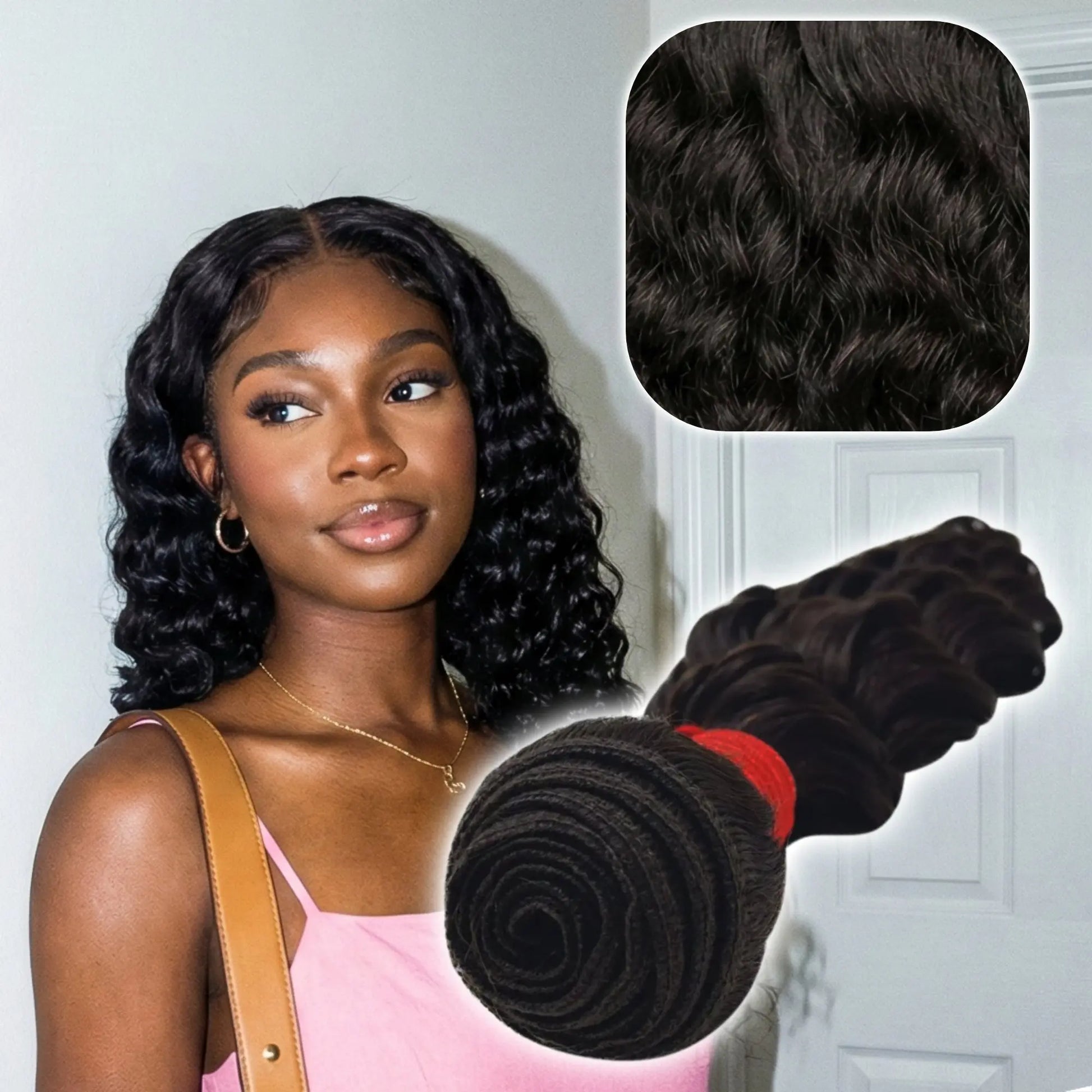 KIWI Season Red Deep Wave Hair Extensions – 100% Human Hair Bundles | KIWI® 10–26 Inch My Store