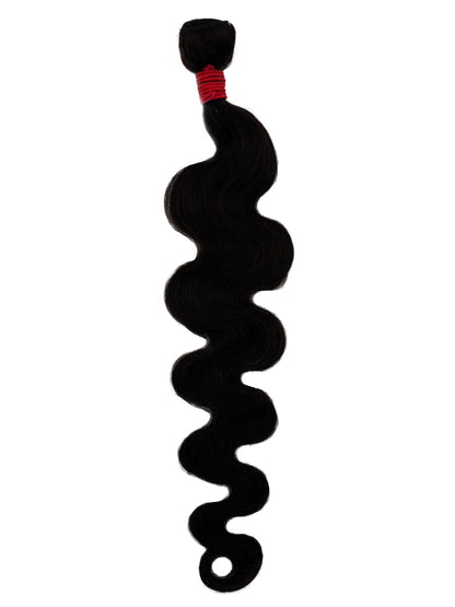 KIWI® Season Red Body Wave Human Hair Bundles – Sew In Hair Extensions for Natural Bouncy Look