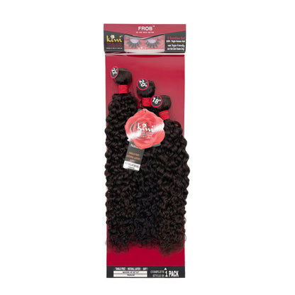 Kiwi® Regal Luxe 3 Bundle Set — Virgin Human Hair (Wave & Straight)