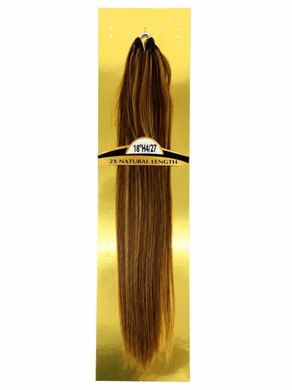 KIWI® Seamless Crochet™ Straight Human Hair for Miracle Knots KIWI HAIR BEAUTY